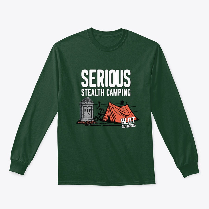 Serious stealth camping/2 Long Sleeve Tee
