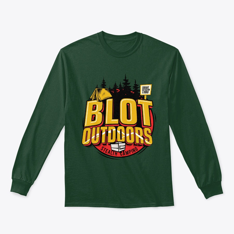 Blot outdoors Long Sleeve T-Shirt