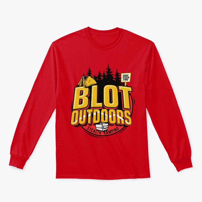 Blot outdoors Long Sleeve T-Shirt