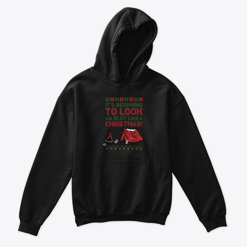 KIDS Blot Xmas Pullover Hoodie