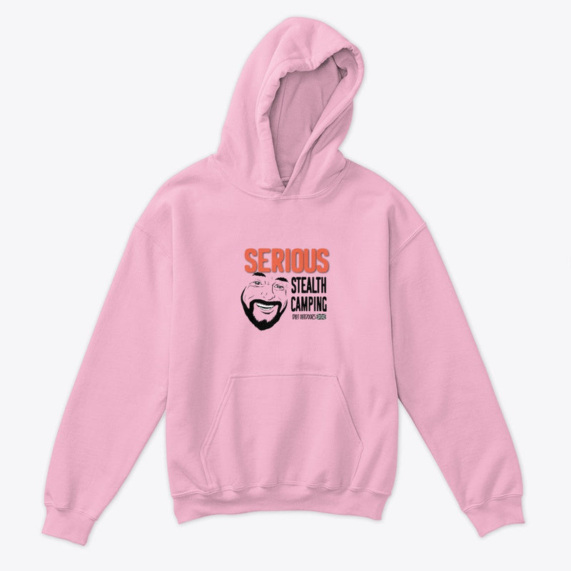 KIDS Serious stealth camping/1 Pullover Hoodie