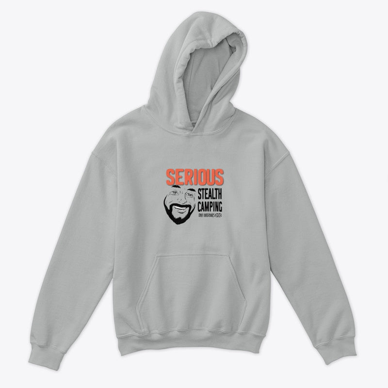 KIDS Serious stealth camping/1 Pullover Hoodie