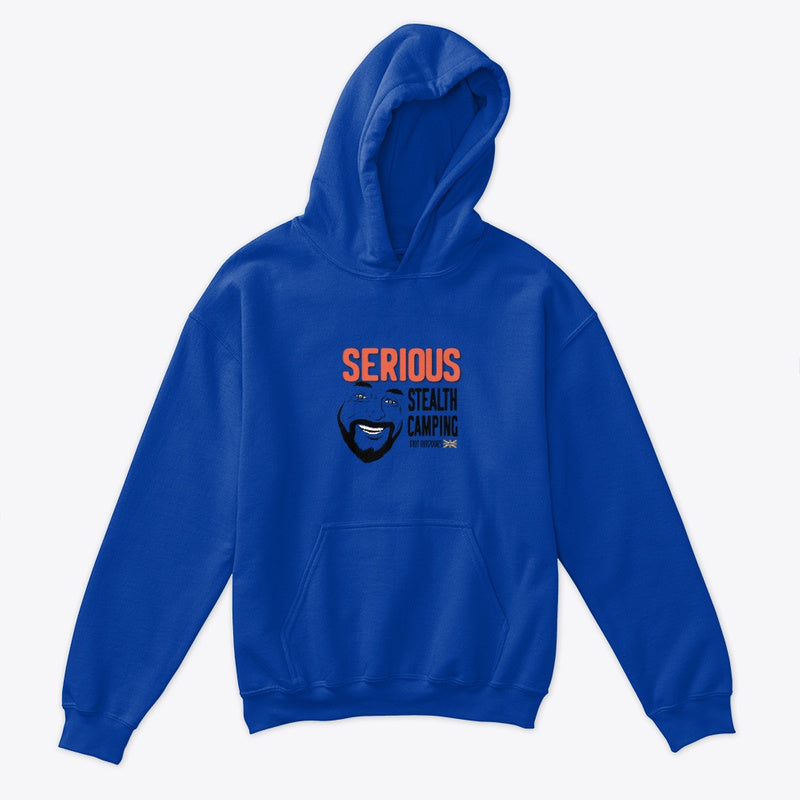 KIDS Serious stealth camping/1 Pullover Hoodie