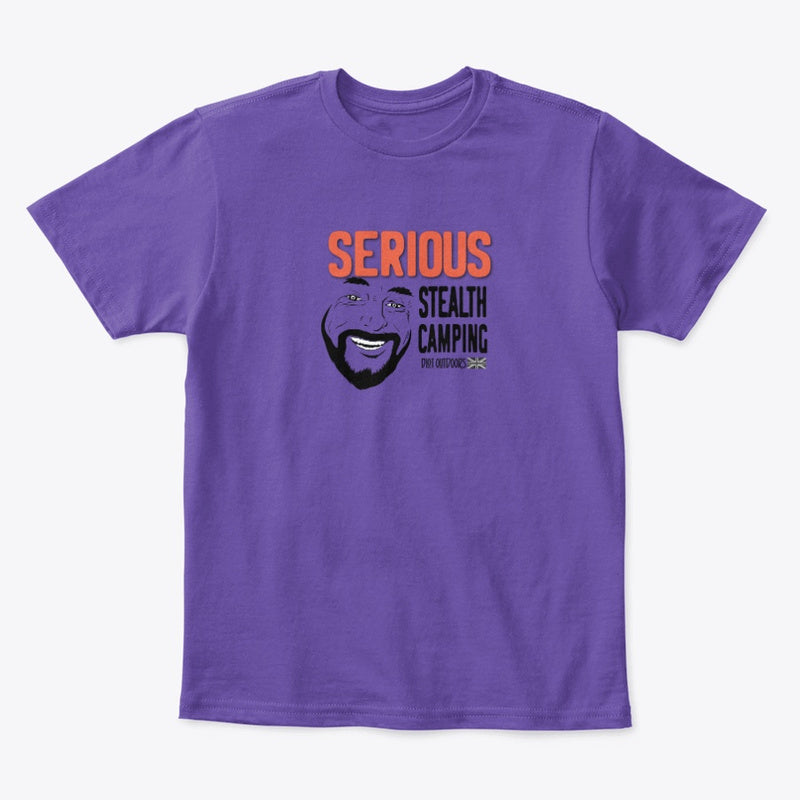 KIDS Serious stealth camping/1 Tee