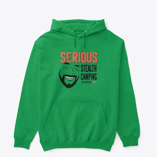 Serious stealth camping/1 Pullover Hoodie