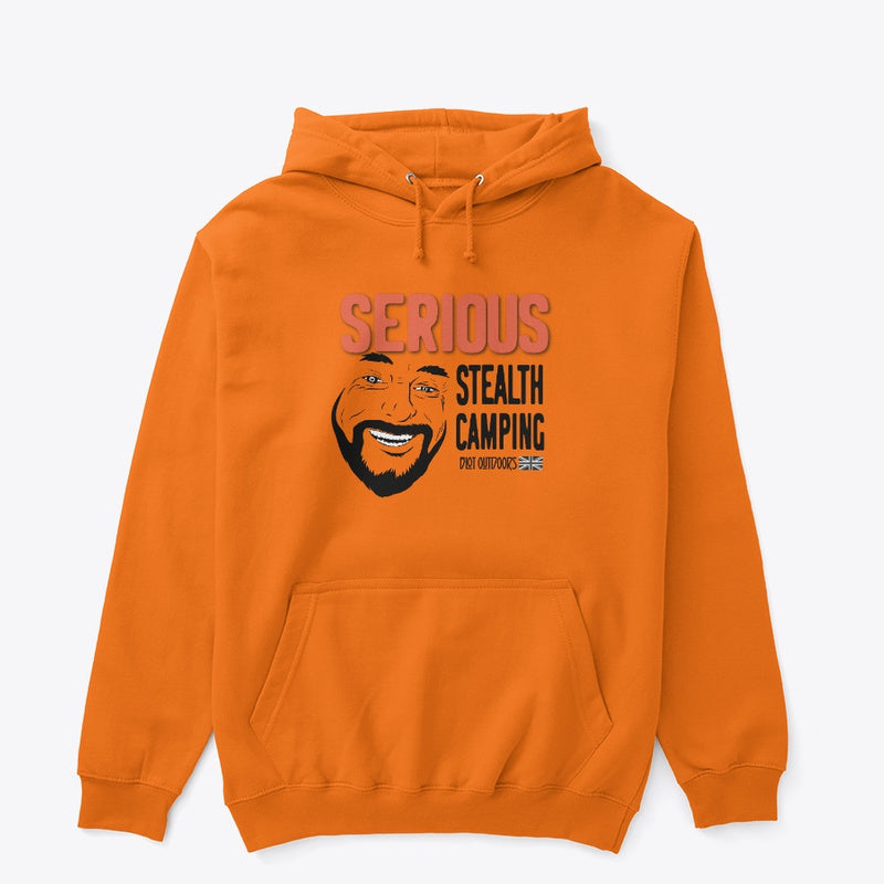 Serious stealth camping/1 Pullover Hoodie