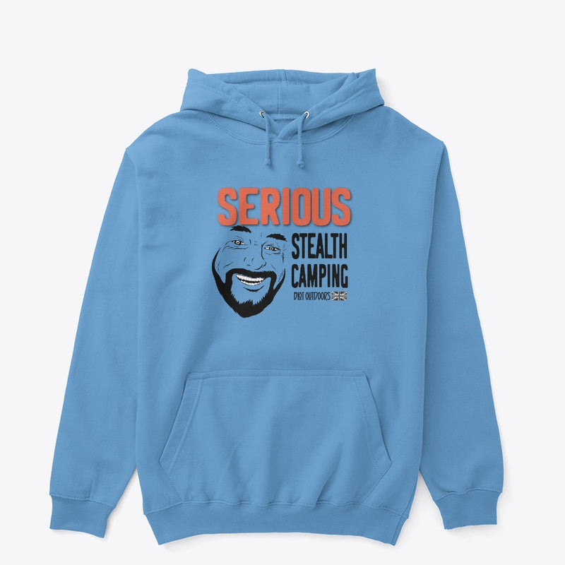 Serious stealth camping/1 Pullover Hoodie