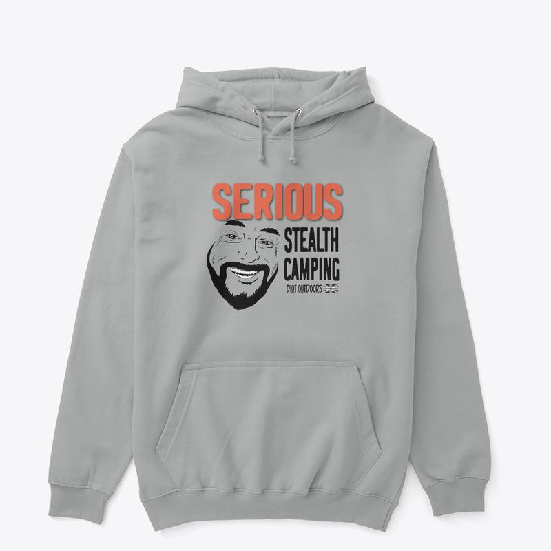 Serious stealth camping/1 Pullover Hoodie