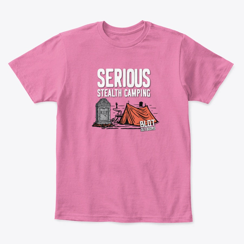 KIDS Serious stealth camping/2 Tee