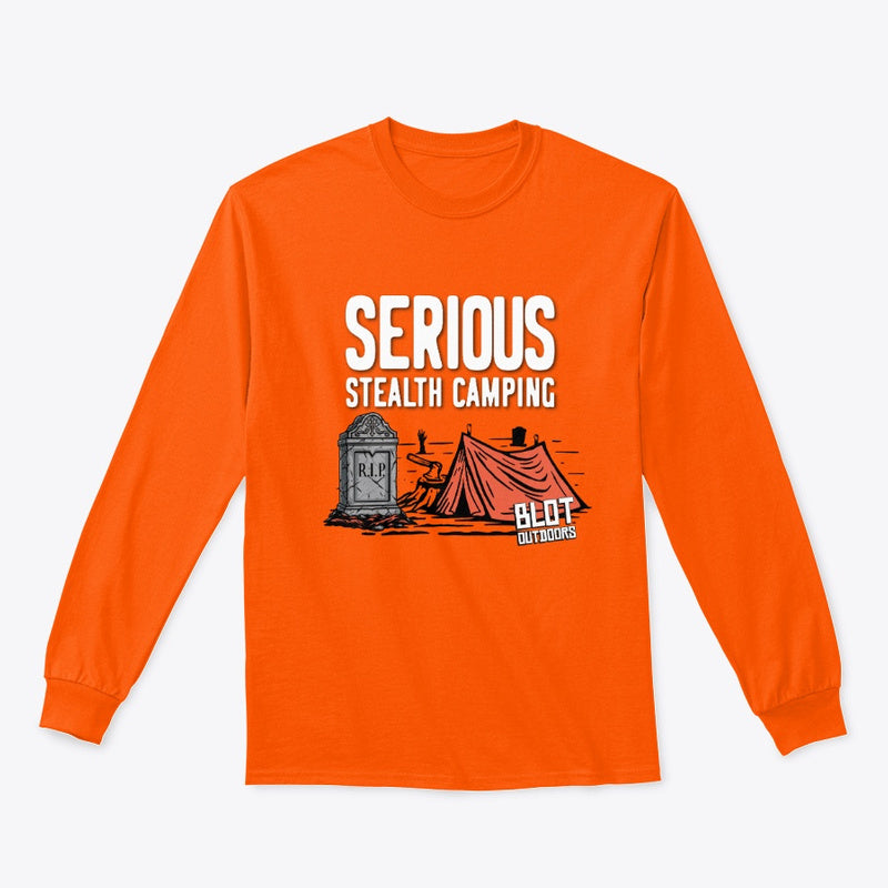 Serious stealth camping/2 Long Sleeve Tee