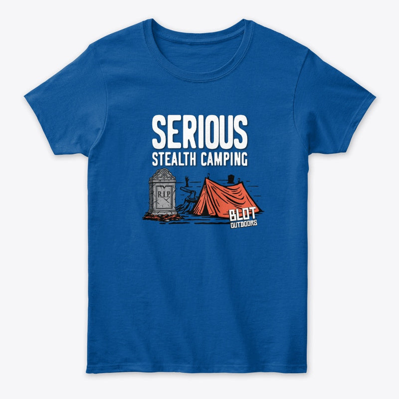 Serious stealth camping/2 Women's Tee