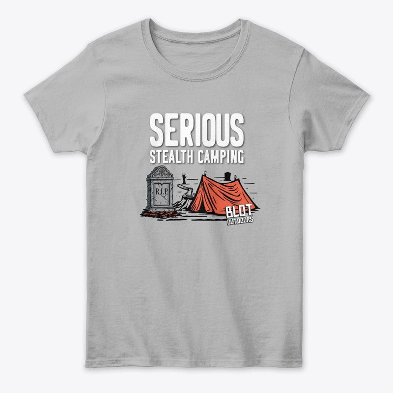 Serious stealth camping/2 Women's Tee