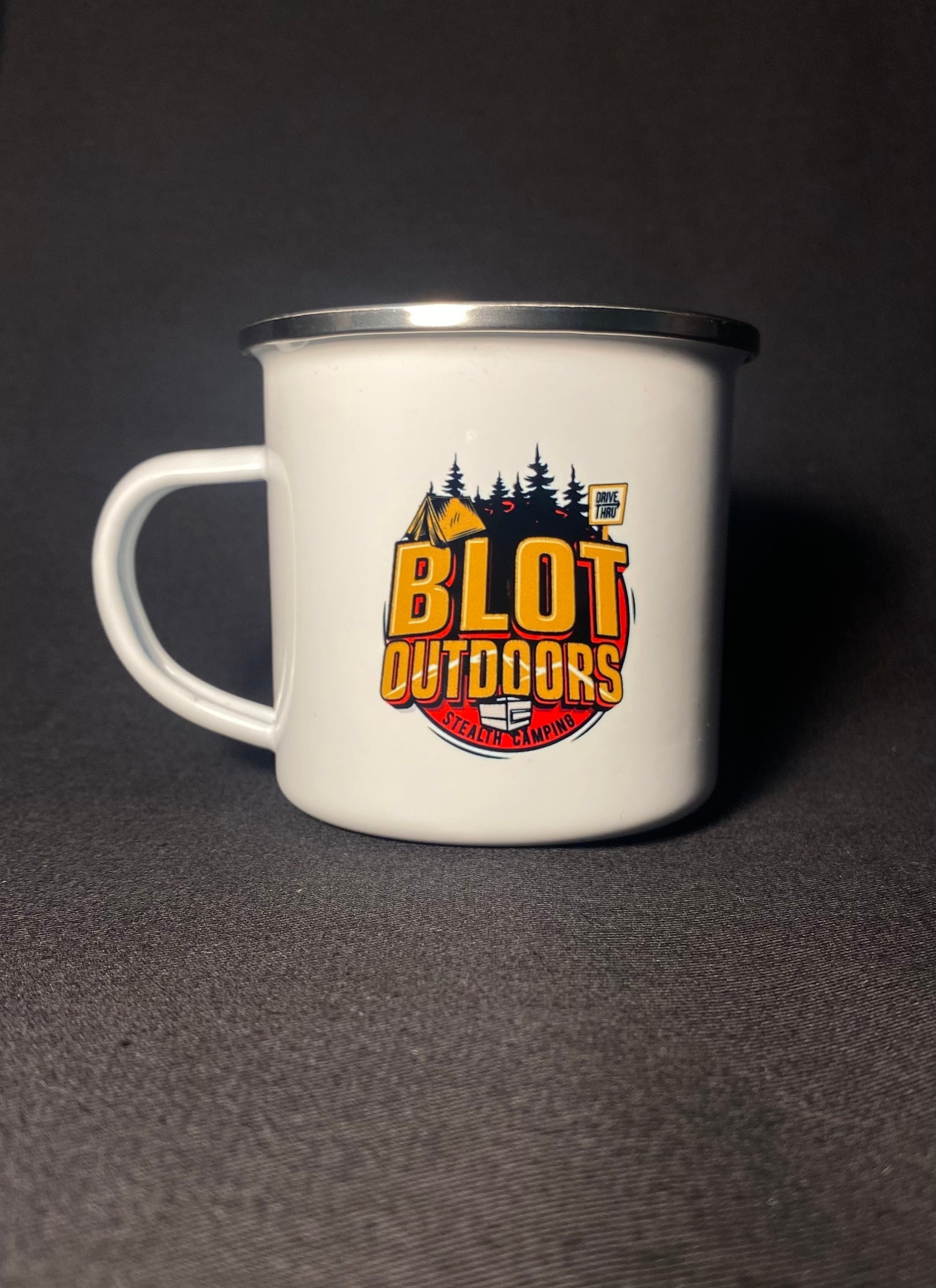 Metal Blot Outdoors Mug