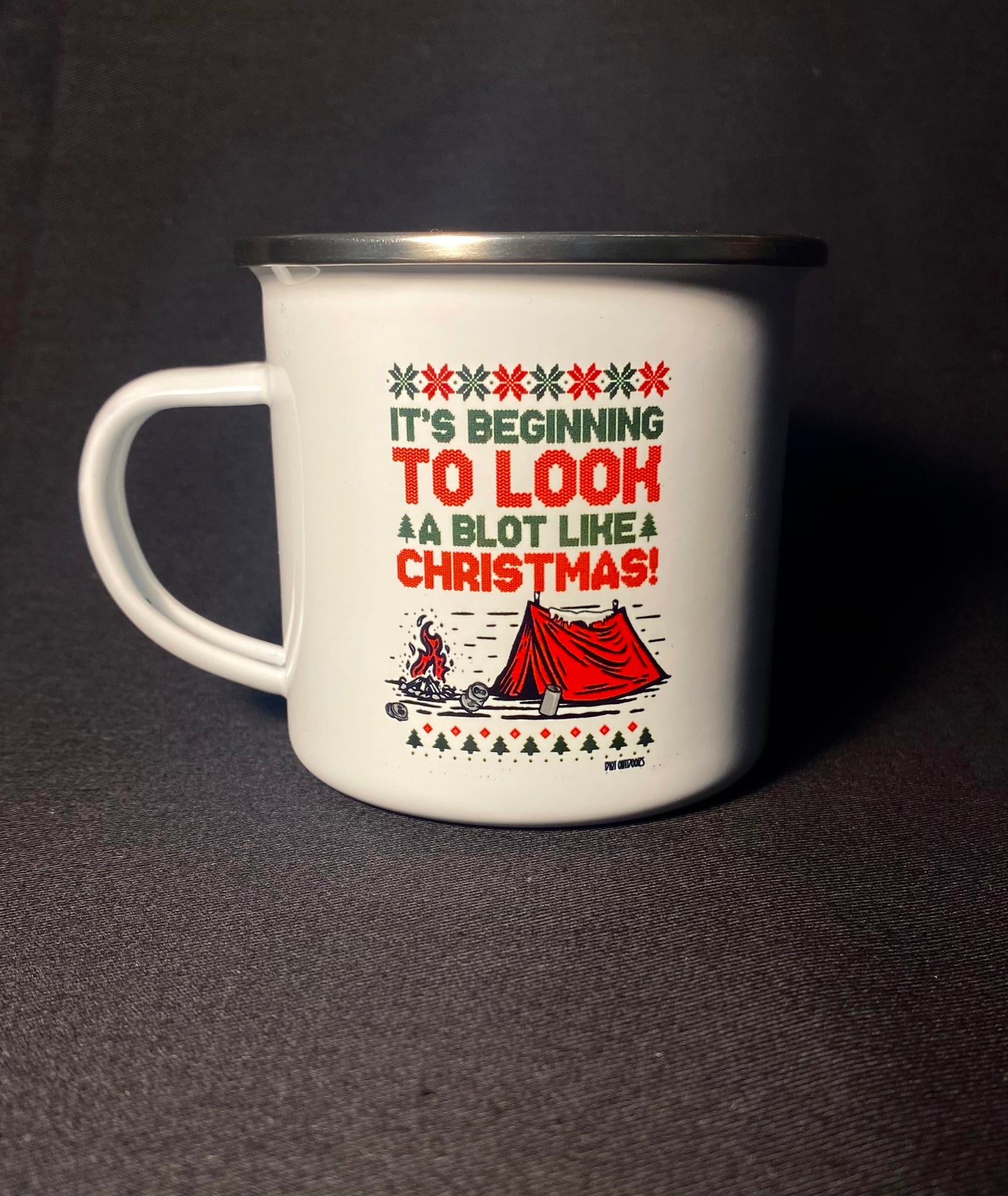 Metal Blot X-Mas mug