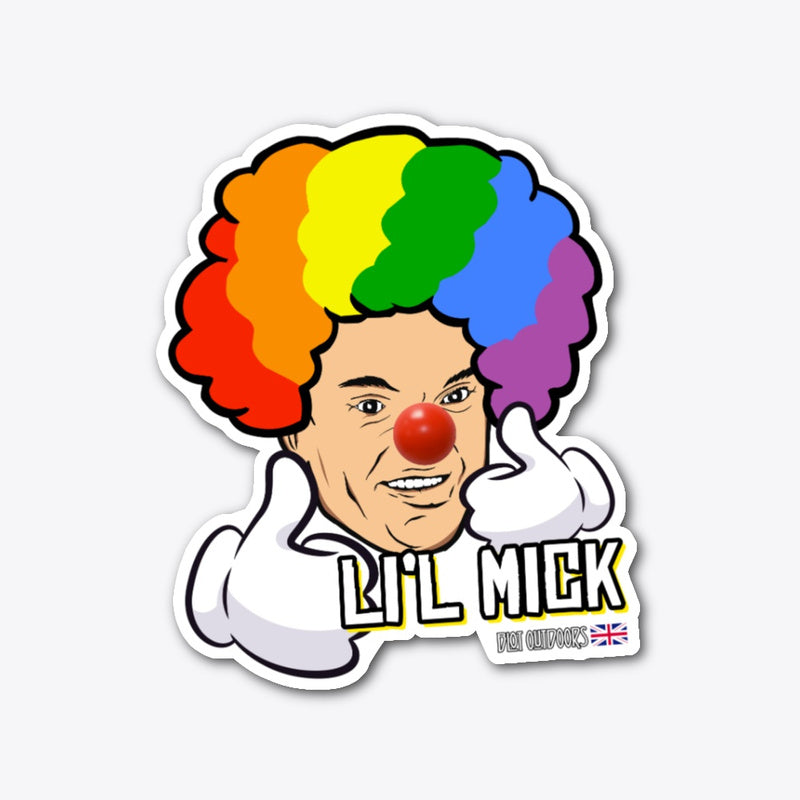 Lil Mick Die Cut Sticker