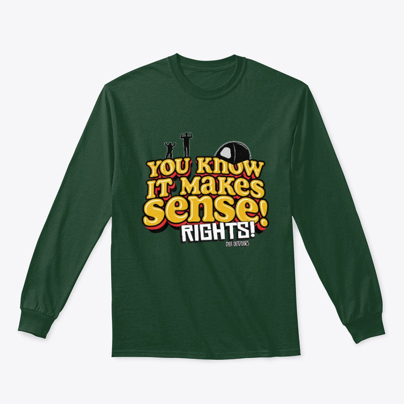 Makes sense long sleeve tee