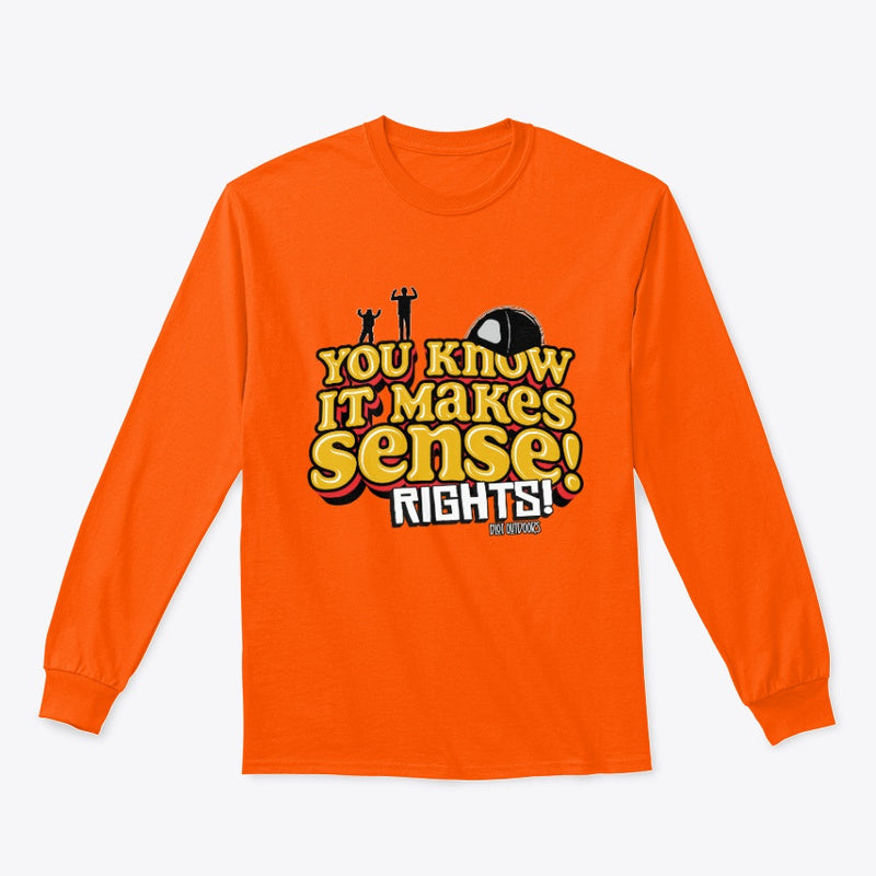 Makes sense long sleeve tee