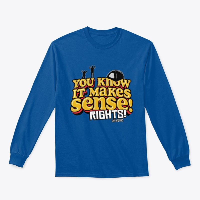 Makes sense long sleeve tee