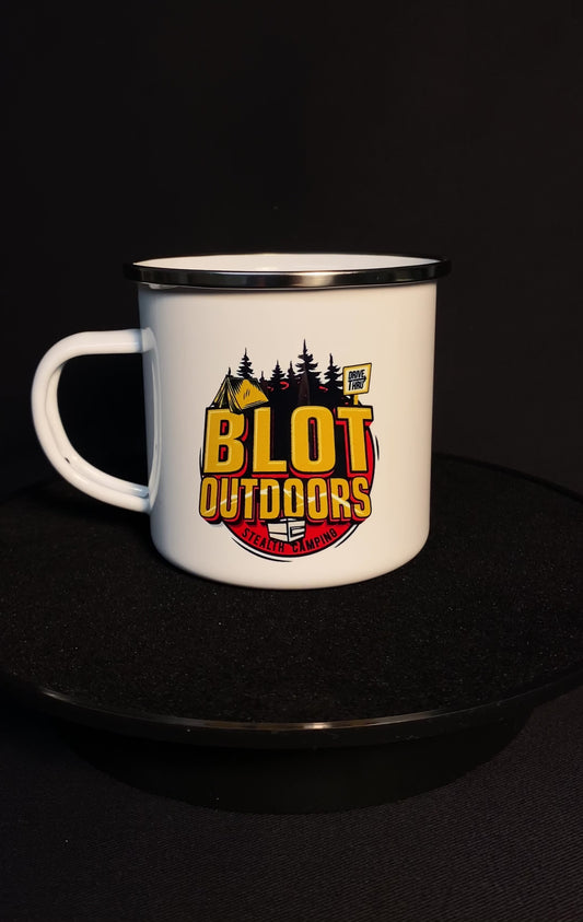 Metal Blot Outdoors Mug